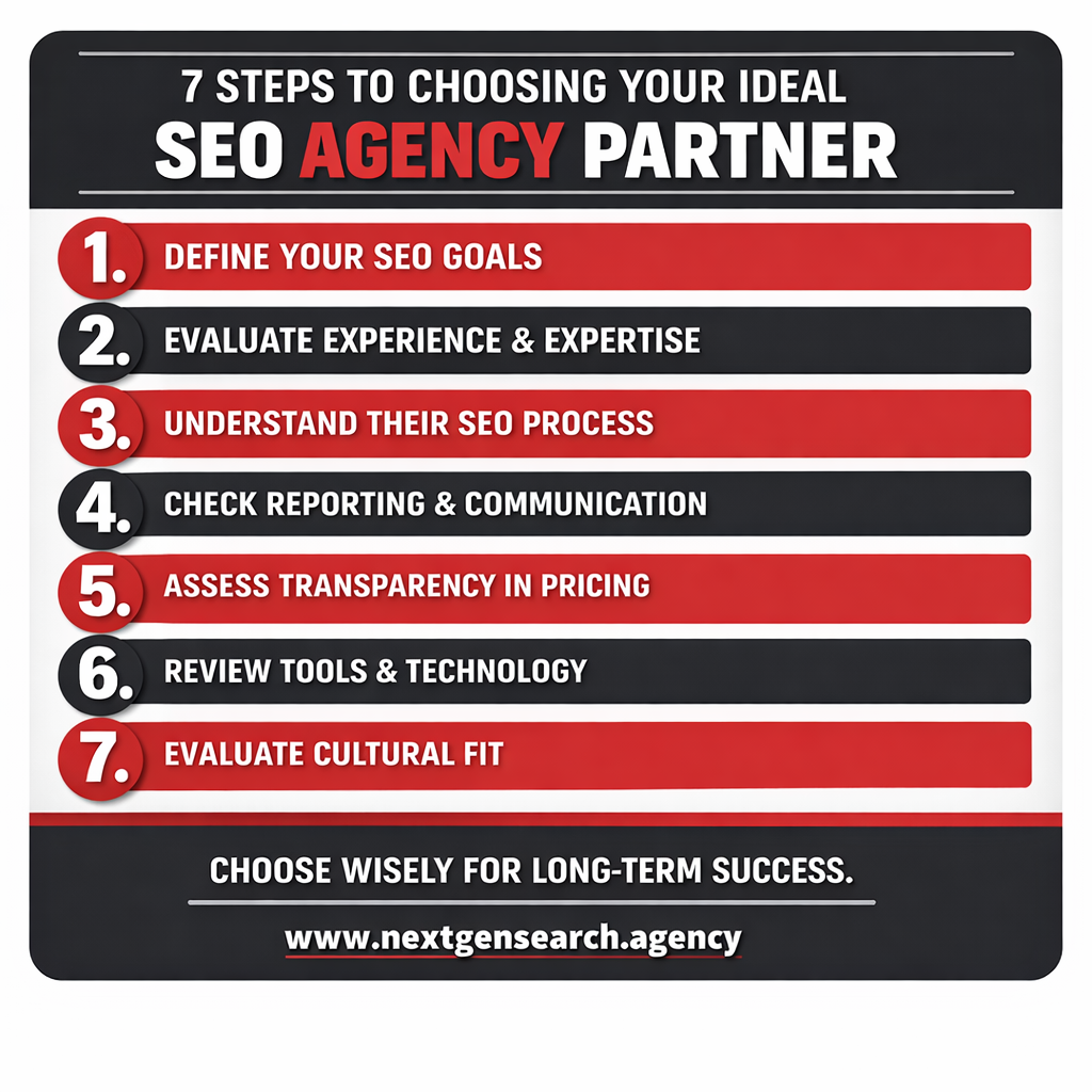 7 Steps to Choosing an SEO Agency Partner